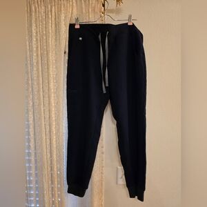 Figs Navy Scrub Pants M Petite